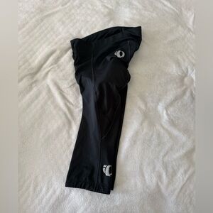 Pearl Izumi Padded Black Cycling Cropped Pant M